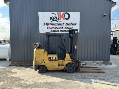  CAT GC45KSWB Mast Forklift #6184
